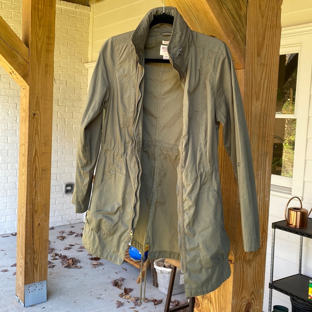 Green utility jacket - medium